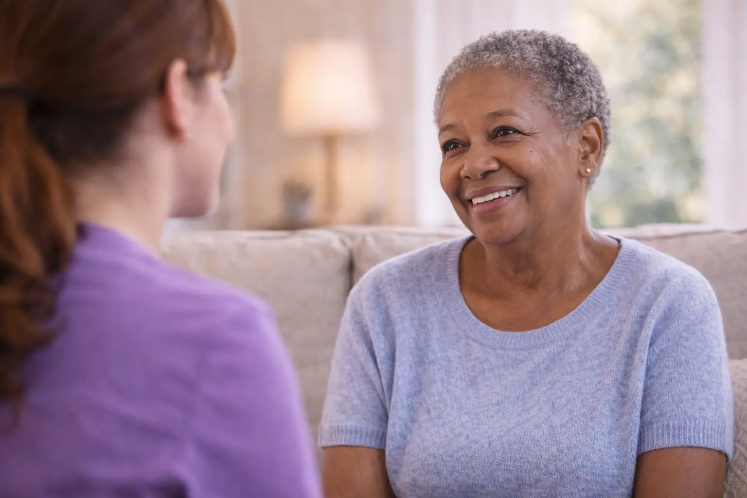 Professional ear health check consultation