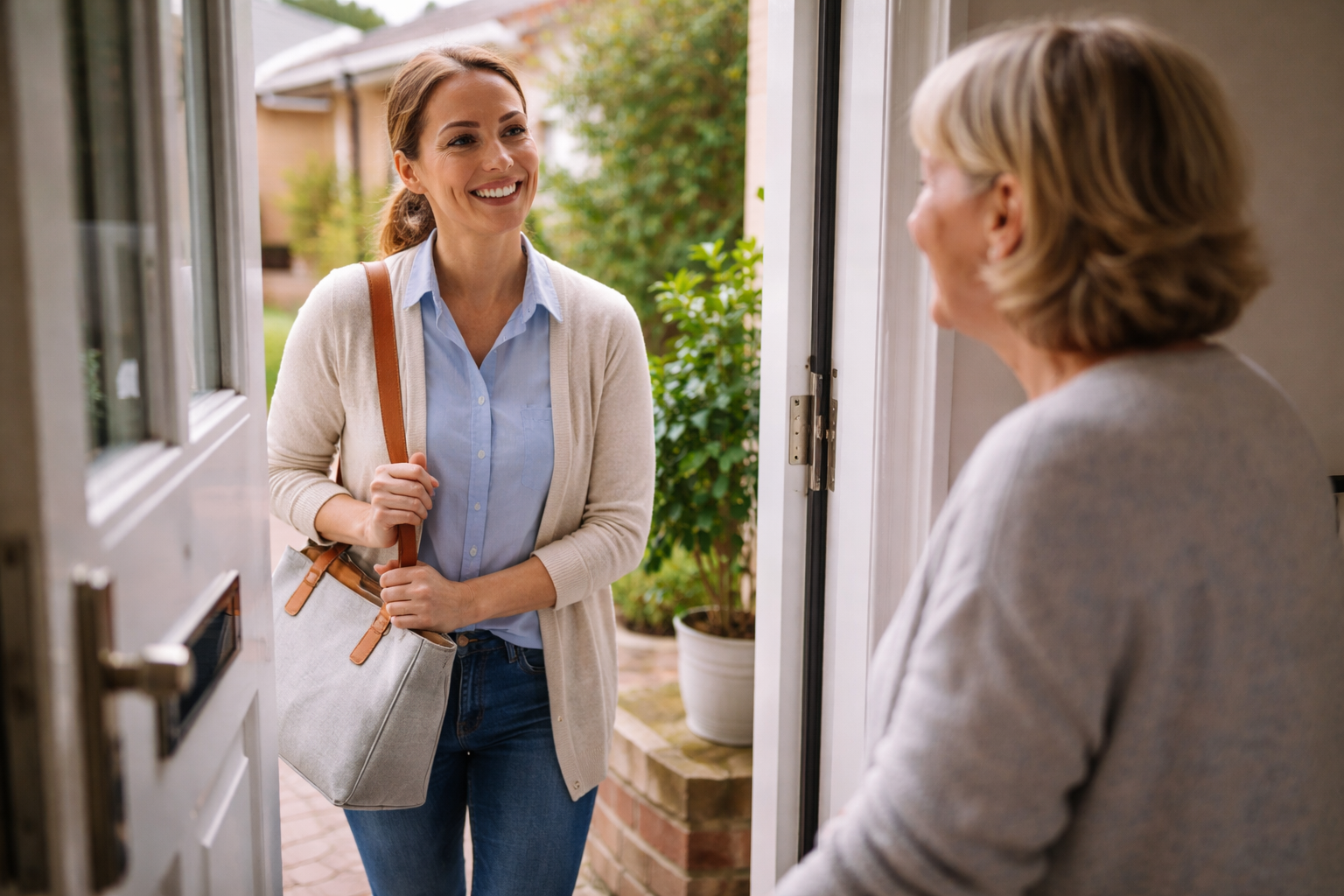 Calm home ear care treatment setup