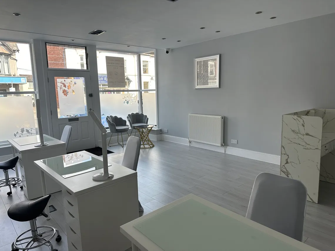 The treatment room at our St Annes Wednesday clinic at Nails and Thingz, where Ear Clear Nurse appointments take place