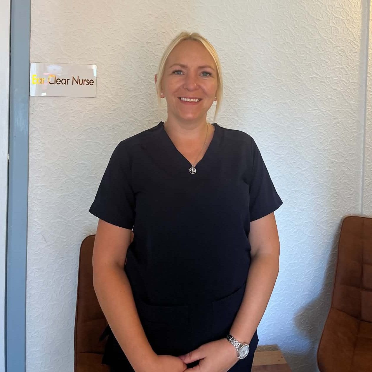 Michaela, ear care nurse at the St Anne's clinic